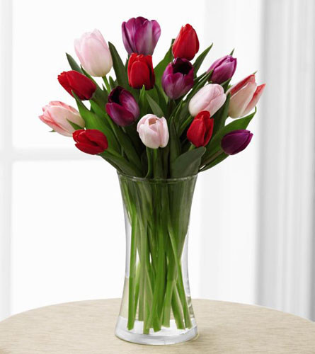 Deluxe Tender Tulips Bouquet
